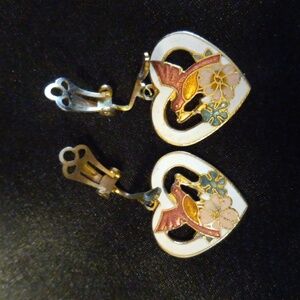 Heart Shaped earrings.